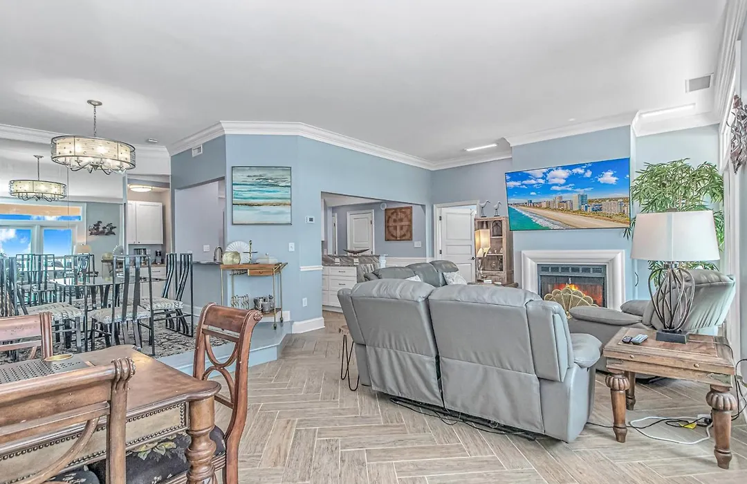 Penthouse Luxury Oceanfront Condo 3 Bedrooms 3 Bathrooms Ocean Dunes Tower 1 Unit 4155-1